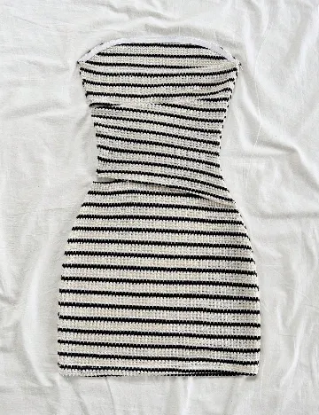 Rochie scurta SHEIN, crem