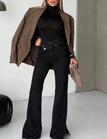 Blugi SHEIN, negru