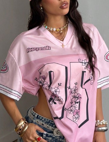 Tricou SHEIN, roz