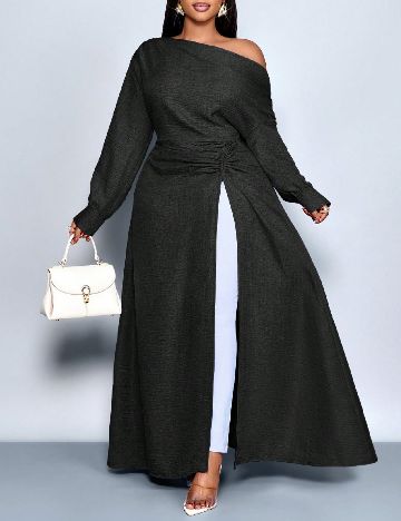 Bluza SHEIN CURVE, negru