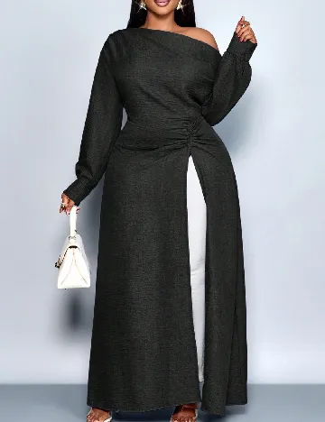 Bluza SHEIN CURVE, negru
