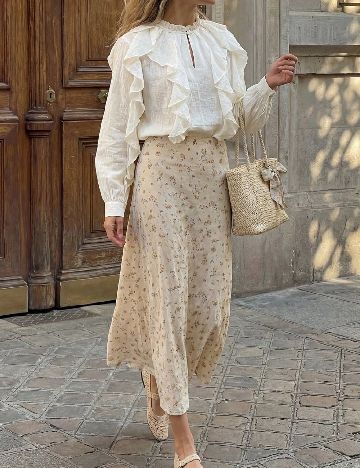 Bluza SHEIN, ecru