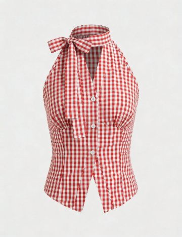 Top SHEIN, rosu