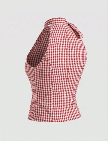 Top SHEIN, rosu