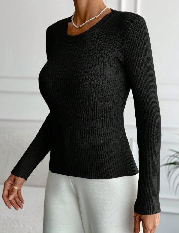 Bluza SHEIN, negru