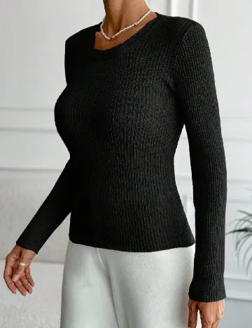 Bluza SHEIN, negru