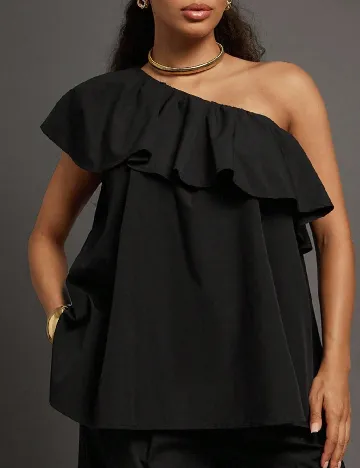 Bluza SHEIN CURVE, negru