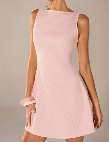 Rochie scurta SHEIN, roz