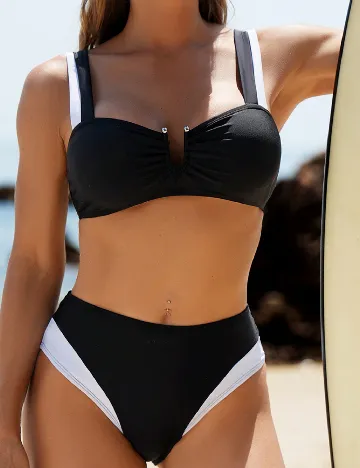 Costum de baie SHEIN, negru