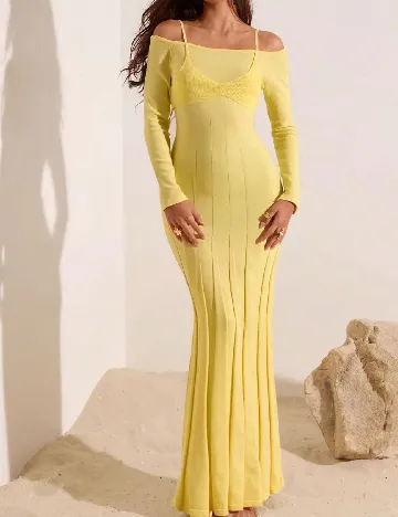 Rochie lunga SHEIN, galben