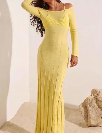 Rochie lunga SHEIN, galben