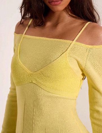 Rochie lunga SHEIN, galben