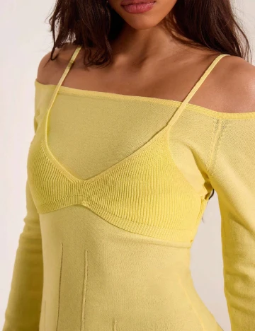 Rochie lunga SHEIN, galben
