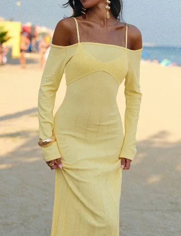 Rochie lunga SHEIN, galben