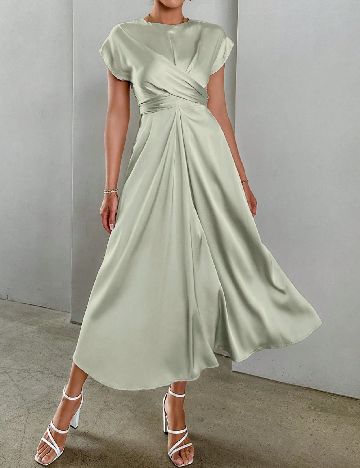Rochie medie SHEIN, verde