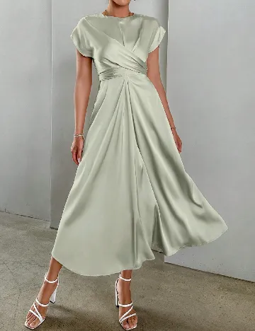 Rochie medie SHEIN, verde