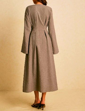 Rochie medie SHEIN, maro