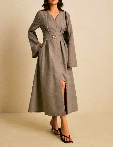 Rochie medie SHEIN, maro