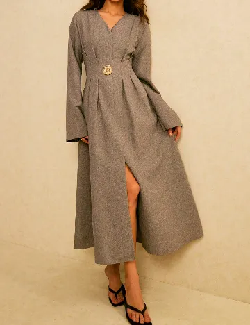 Rochie medie SHEIN, maro