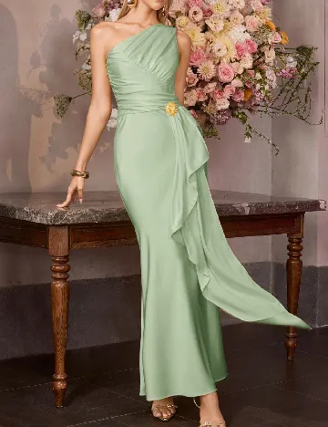 Rochie lunga MOTF, verde