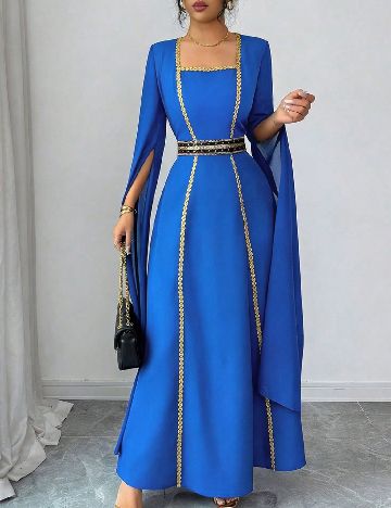 Rochie lunga SHEIN, albastru