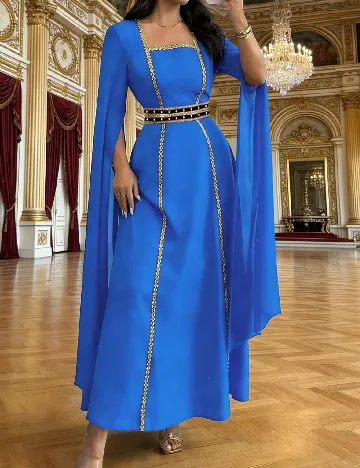 Rochie lunga SHEIN, albastru