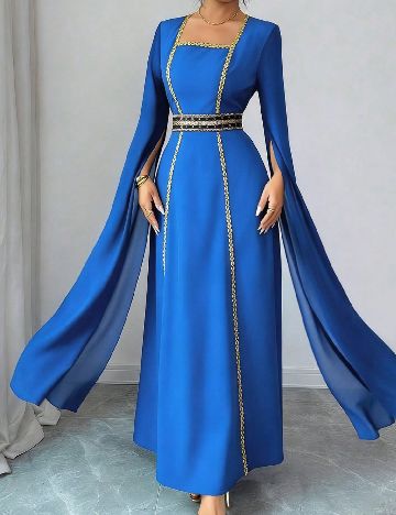 Rochie lunga SHEIN, albastru