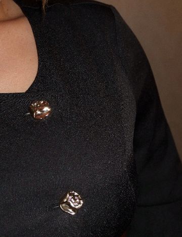 Sacou SHEIN, negru