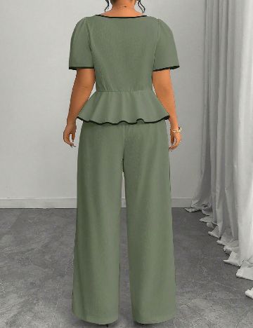 Compleu SHEIN CURVE, verde