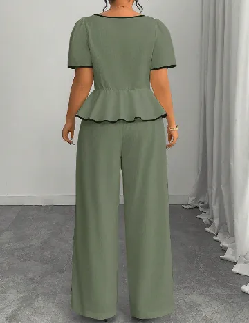 Compleu SHEIN CURVE, verde