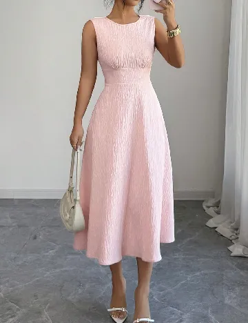 Rochie medie SHEIN, roz