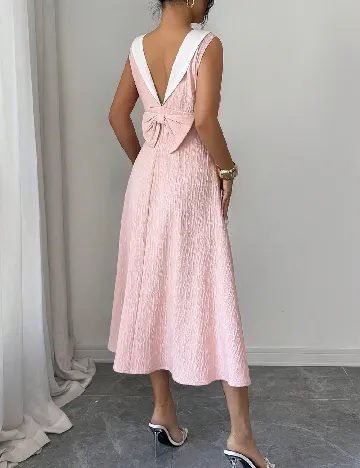 Rochie medie SHEIN, roz