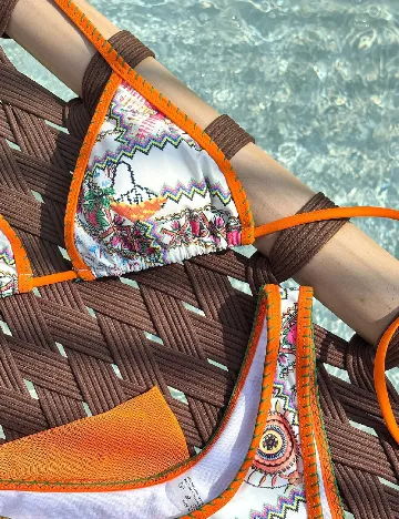 Costum de baie SHEIN, mix culori