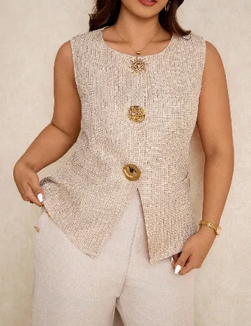 Vesta SHEIN CURVE, crem