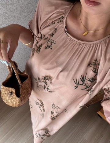 Rochie medie Dazy, maro