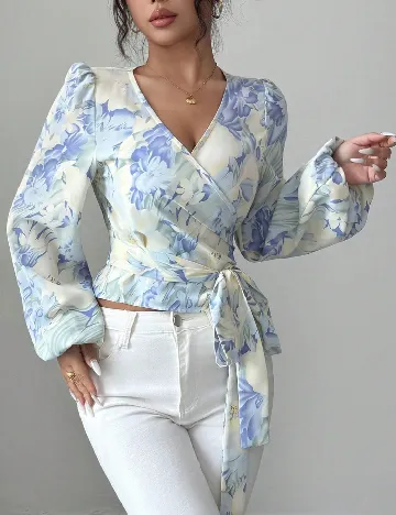 Top SHEIN, floral