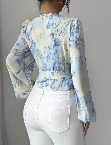 Top SHEIN, floral