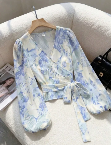 Top SHEIN, floral