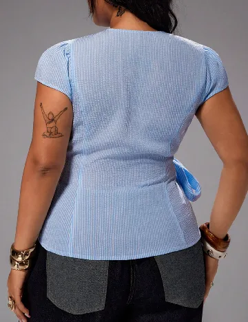 Top SHEIN CURVE, albastru