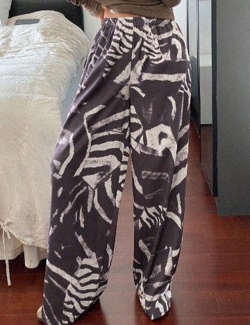 Pantaloni Dazy, maro