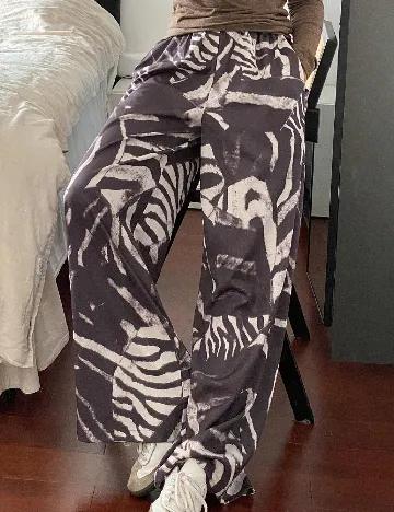 Pantaloni Dazy, maro