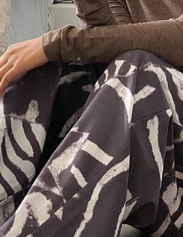 Pantaloni Dazy, maro