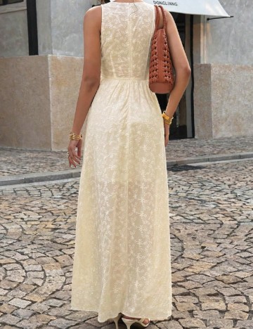 Rochie lunga SHEIN, ecru