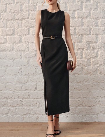 Rochie medie Anewsta, negru