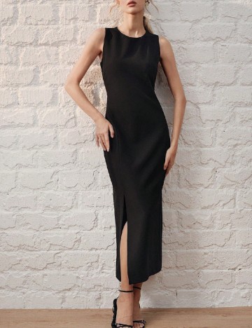 Rochie medie Anewsta, negru