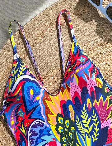 Costum de baie SHEIN, mix culori