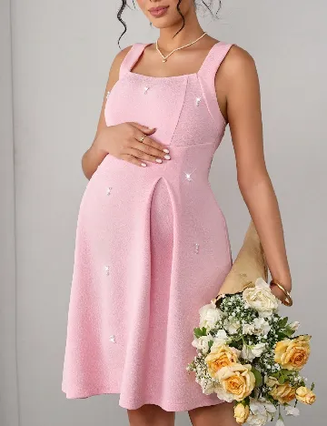 Rochie scurta SHEIN Maternity, roz