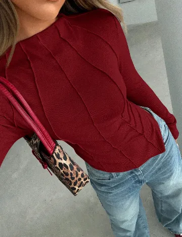 Bluza SHEIN, rosu