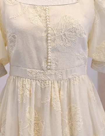 Rochie Shein Kids, crem