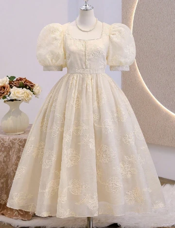 Rochie Shein Kids, crem